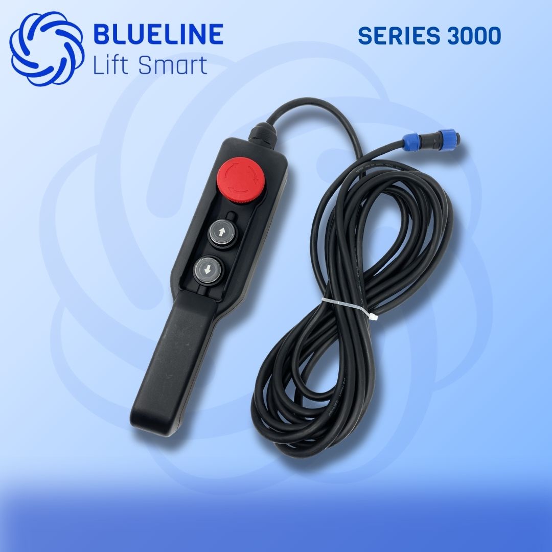 20 FT (6m) Wired Remote Control for BLUELINE Wireless Electric Hoists Series 3000-Canada Hoists