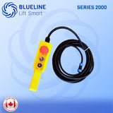 6 FT (1.8m) Wired Remote Control for BLUELINE Electric Hoists SERIES 2000-Canada Hoists