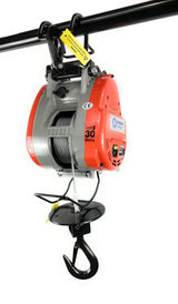 BLUELINE 550lb / 250kg Electric Portable Hoist with 30m (100ft) of Lifting Cable with Wireless Remote Control